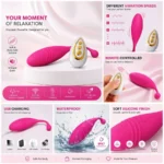 Remote controlled, USB charging, soft silicone finish massager