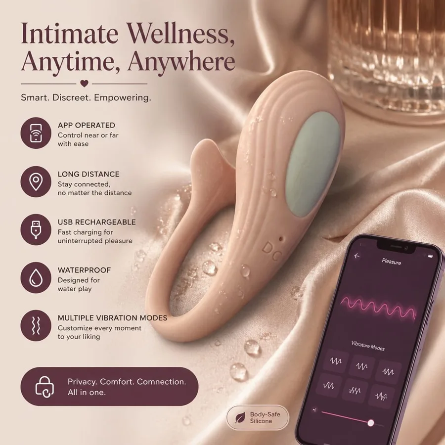 App Controlled Massager, Silk Zenith by  Kooky Nights