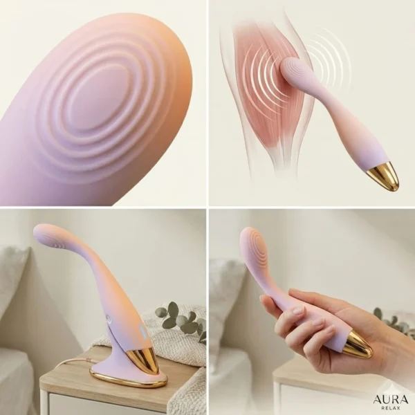 Premium finish massager is perfect for couples