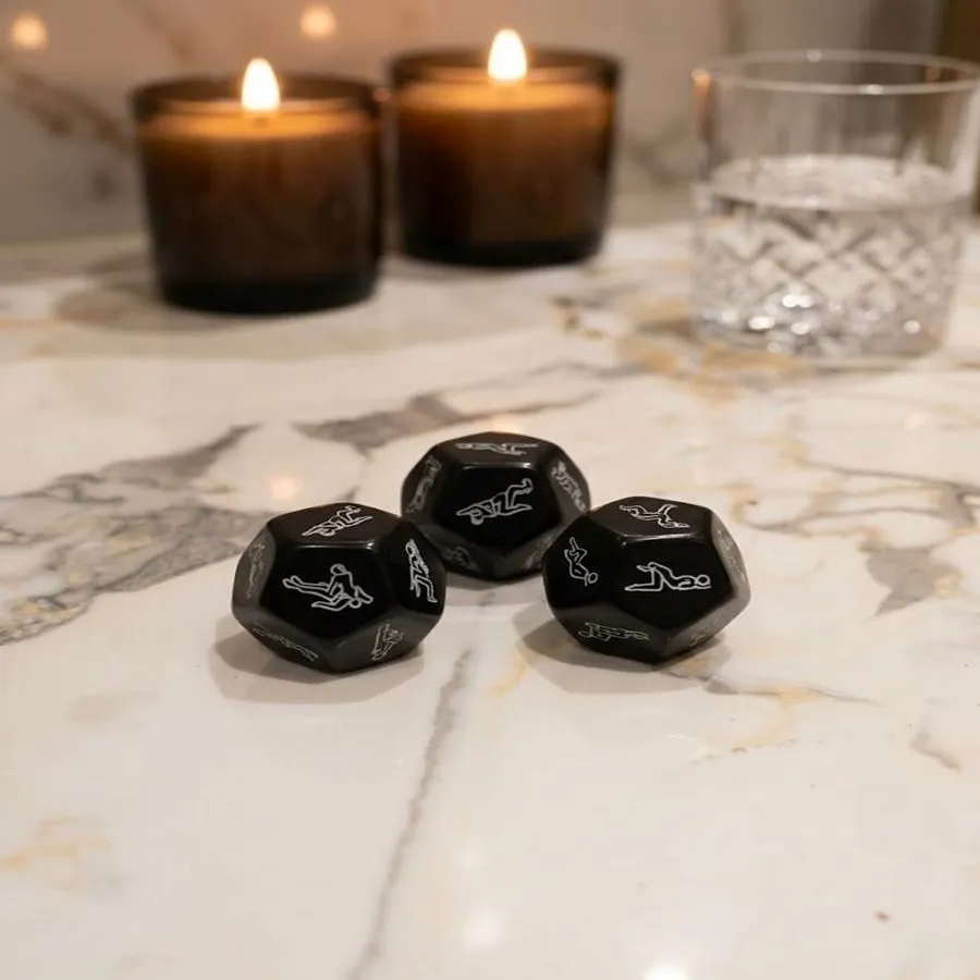 Roll & Reveal Positions Dice by Kooky Nights