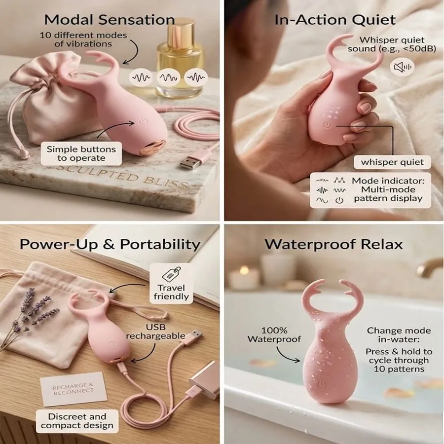 Zenith Flow Body Massager, Dear Shaped by Kooky Nights