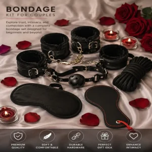 Bondage kit for couples- Explore trust, intimacy & connection with a complete bondage set