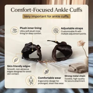 DesireLock Ankle Cuffs by Kooky Nights