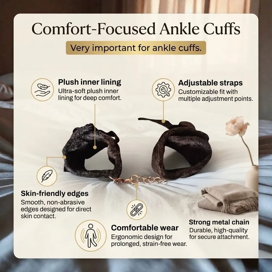 DesireLock Ankle Cuffs by Kooky Nights